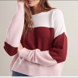 Garage Women’s Colorblock Crew Neck Sweater M